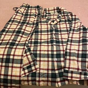 L.L. Bean Multicolor Plaid Men’s Pajamas